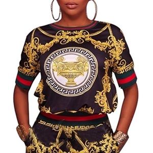 NWOT greek inspired top